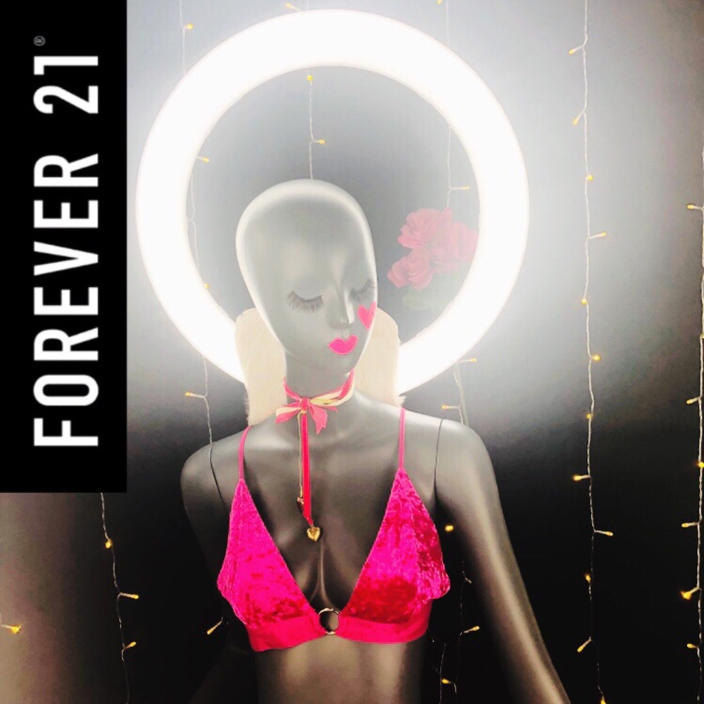 🌈 5 For $25 💛 Forever 21 Pink Bralette